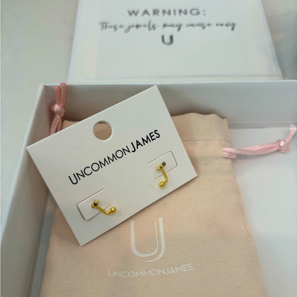 Uncommon James cuff earrings